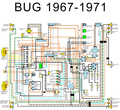 1967 vw radio wiring diagram 